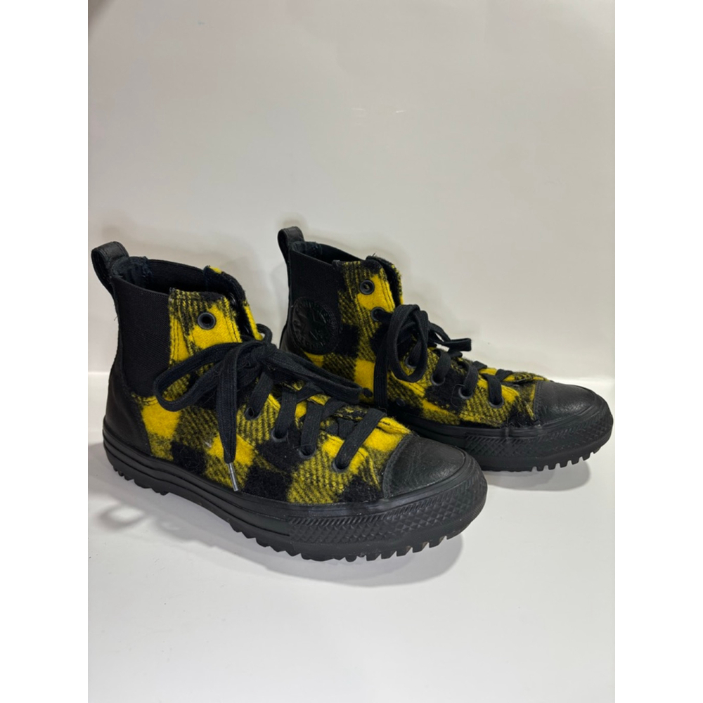 Converse x Woolrich Allstar Chelsea Boots. Plaid, Women’s 7.5